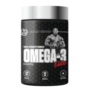 Dexter Jackson BLACK SERIES OMEGA-3 ,1250 MG TRIPPLE STRENGTH FORMULA 90 SOFTGELS