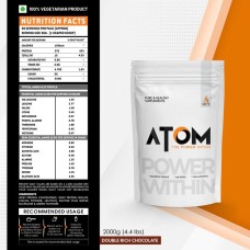 ASITIS ATOM Whey Protein 2Kg USA Labdoor Certified For Accuracy & Purity