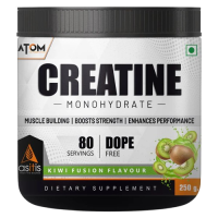 ASITIS ATOM Creatine Monohydrate 80 Servings Dope FREE 250gm