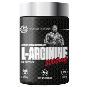 Dexter Jackson BLACK SERIES L-ARGININE 1250 MG 120 TABLETS