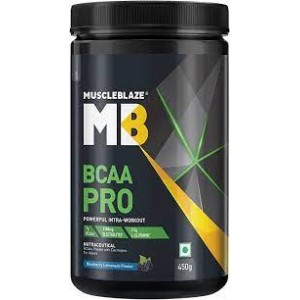 MuscleBlaze BCAA Pro Essential Amino Acids, 30 Servings, 450 g (0.99 lb)