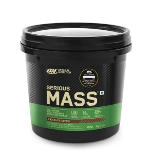 Optimum Nutrition Serious Mass Gainer - High Protein & Calories With Vitamins & Minerals, 5 kg